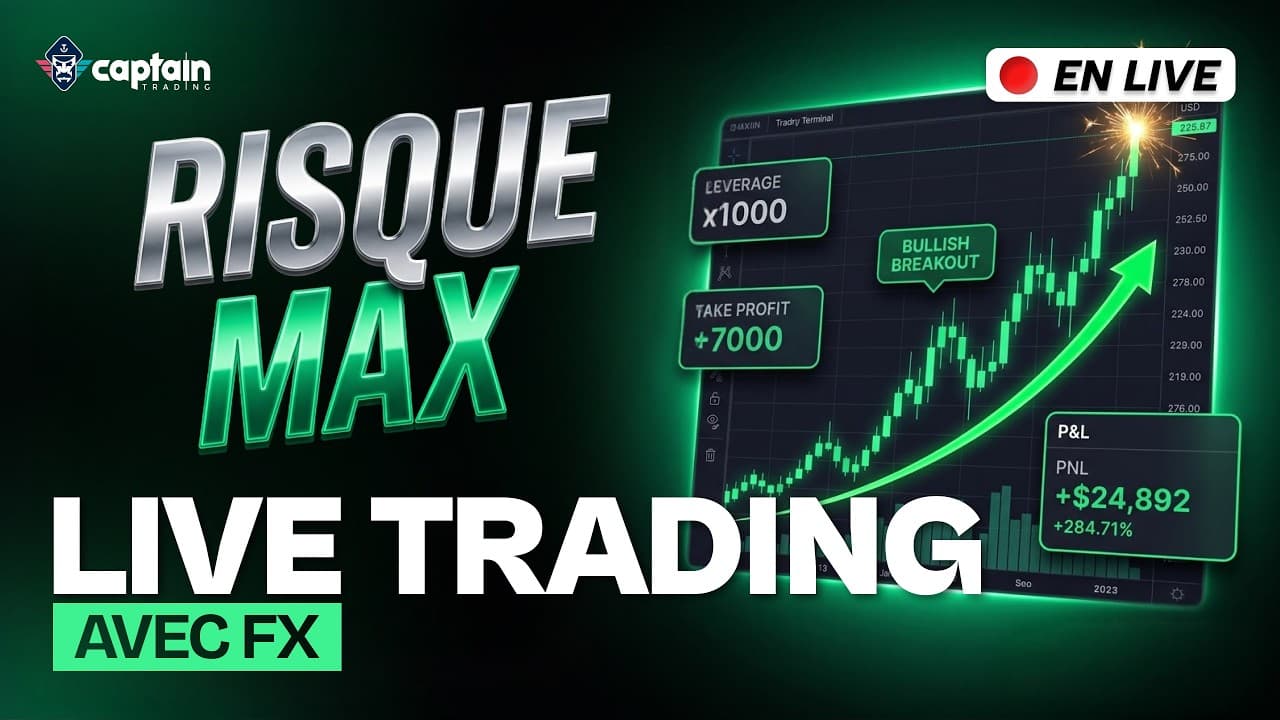 🔴Live Trading Risque MAX : On Chasse la Volatilité sur un Bitcoin à 62K