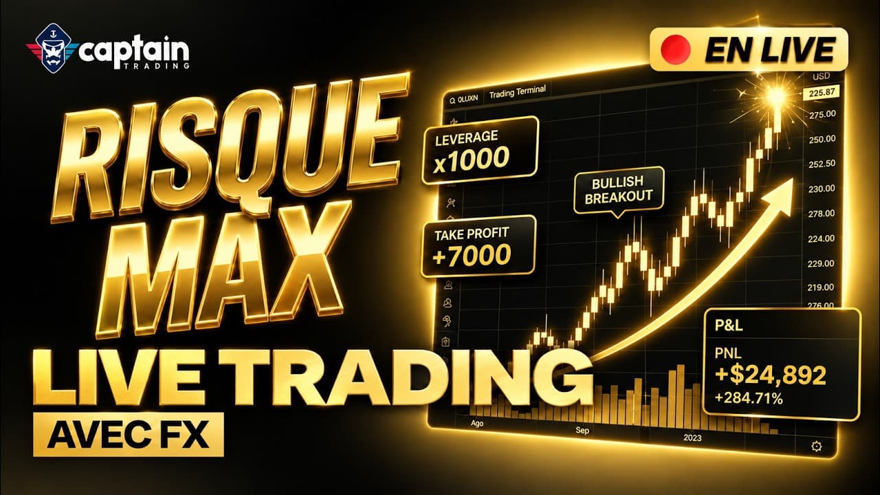 Live Trading US : Scalping en Petites Unités de Temps, en Direct avec FX