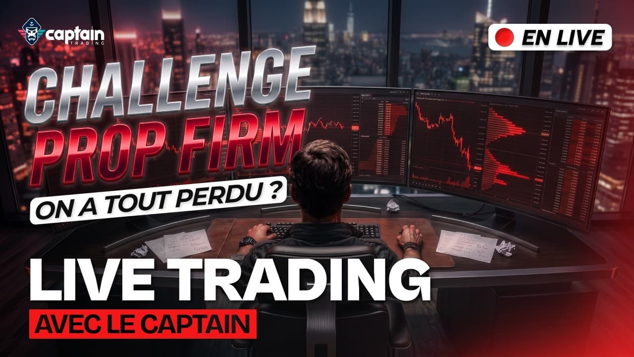 Live Trading US : On Grind une Prop Firm de 25K la Veille du FOMC