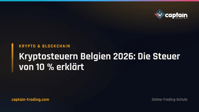 Kryptosteuern Belgien 2026: Die Steuer von 10 % erklärt