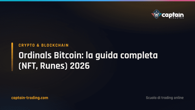 Ordinals Bitcoin: la guida completa (NFT, Runes) 2026