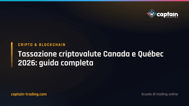 Tassazione criptovalute Canada e Québec 2026: guida completa