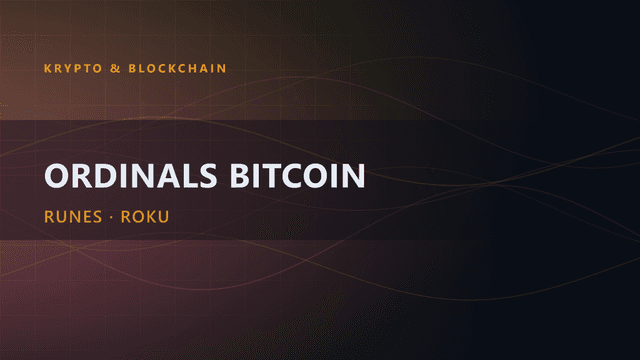 Ordinals Bitcoin: kompletny poradnik (NFT, Runes) 2026