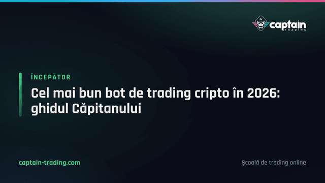 Cel mai bun bot de trading cripto în 2026: ghidul Căpitanului