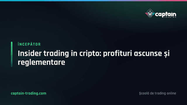 Insider trading în cripto: profituri ascunse și reglementare