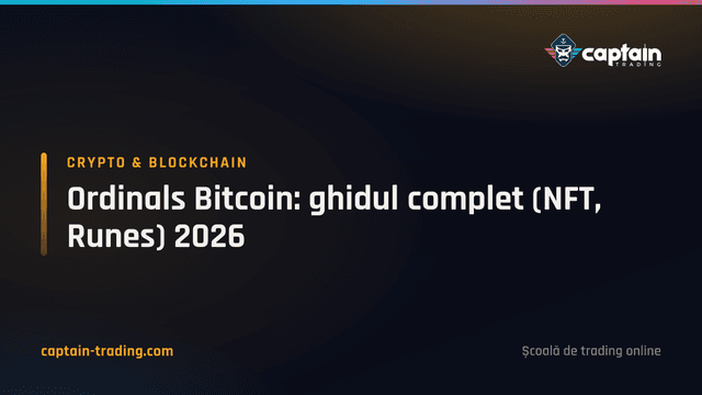 Ordinals Bitcoin: ghidul complet (NFT, Runes) 2026