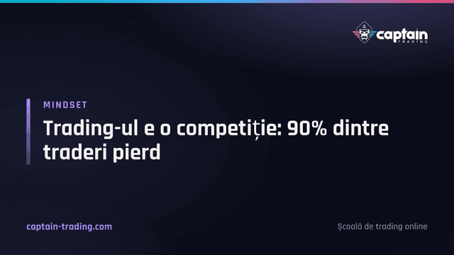 Trading-ul e o competiție: 90% dintre traderi pierd
