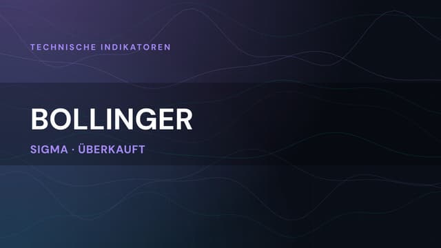 Bollinger-Bänder im Trading: Volatilität richtig deuten