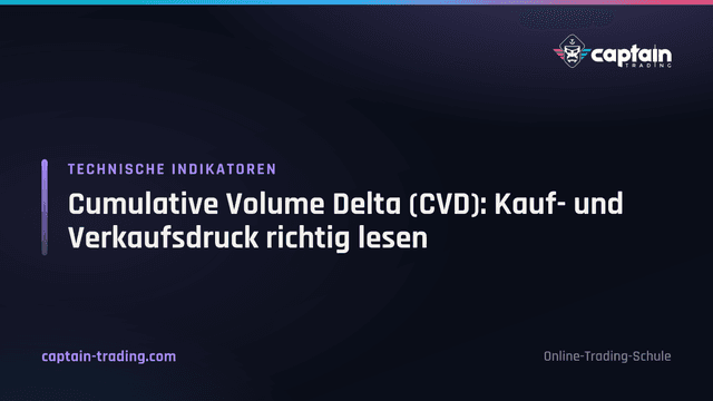 Cumulative Volume Delta (CVD): Kauf- und Verkaufsdruck lesen