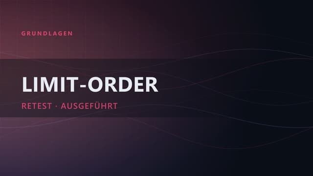 Limit-Order im Trading: 3 Praxisbeispiele