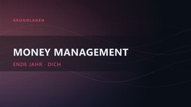 Money Management vs. Risikomanagement