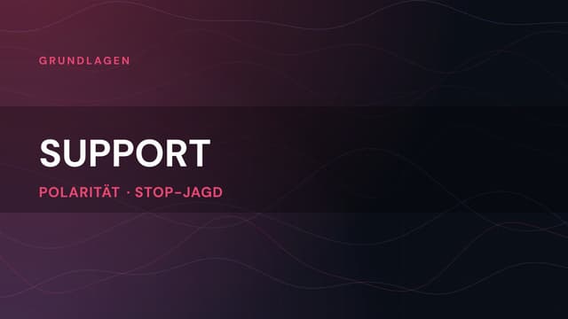 Support und Widerstand richtig einzeichnen