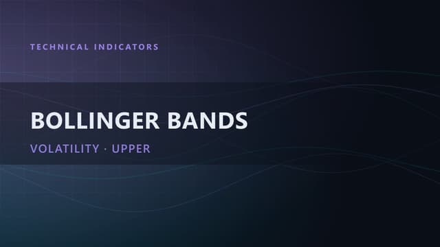 Bollinger Bands Explained: How to Trade Volatility