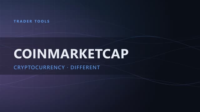 CoinMarketCap Explained: The Captain's Guide