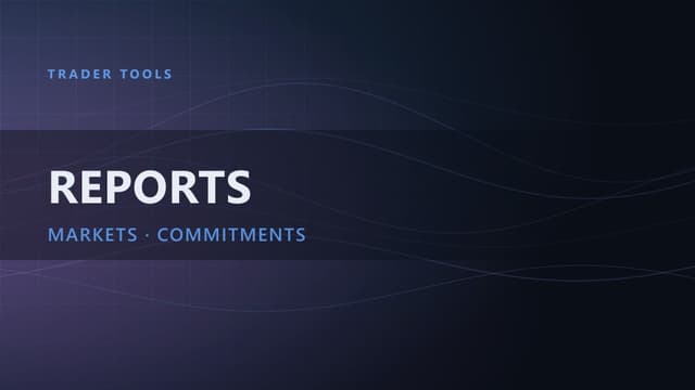 COT Reports: Commitments of Traders Explained