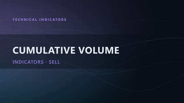 Cumulative Volume Delta (CVD) in Trading, Explained