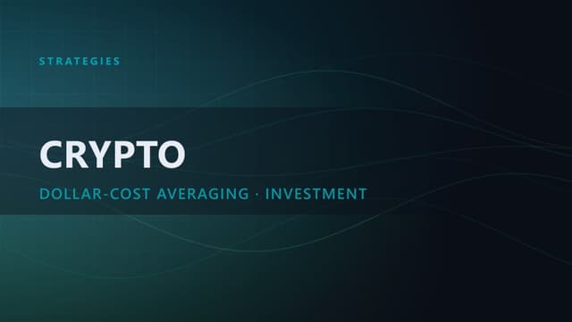 DCA Crypto: The Captain’s Guide to Dollar-Cost Averaging