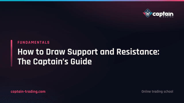 How to Draw Support and Resistance: The Captain’s Guide