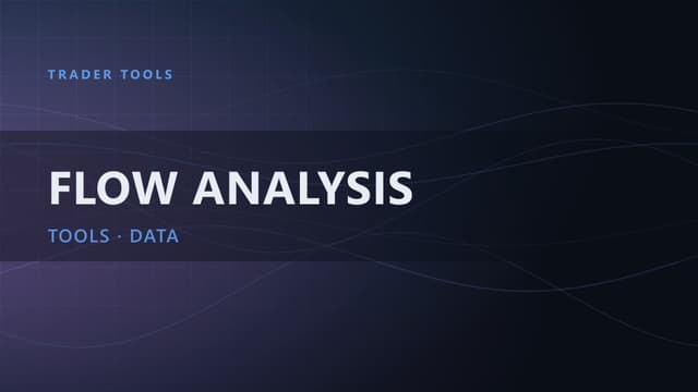 Flow Analysis: 5 Tools to Track Crypto Flows
