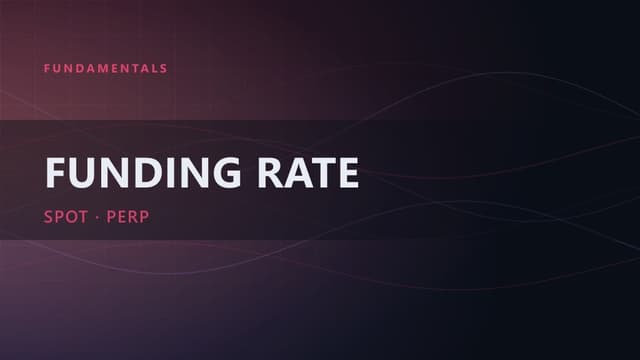Funding Rate Explained: What It Is and How to Read It