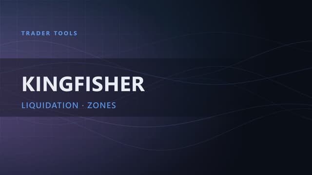 The Kingfisher: How to Spot Crypto Liquidation Zones