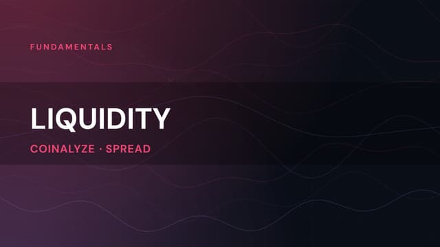 Liquidity in Crypto Trading: Analysis and Interpretation
