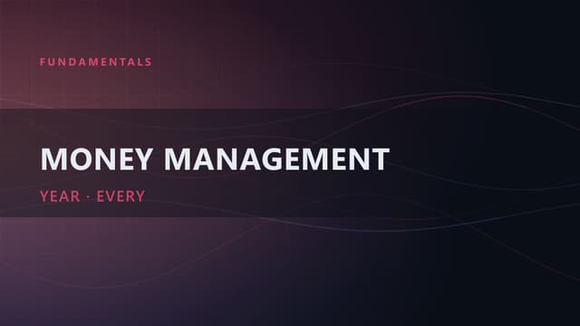 Money Management vs Risk Management in Trading