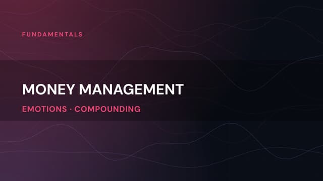 Money Management vs Risk Management in Trading
