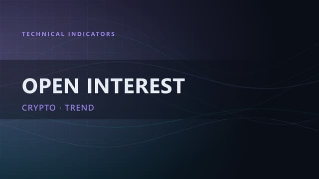 Open Interest Explained: How to Read It in Crypto Trading