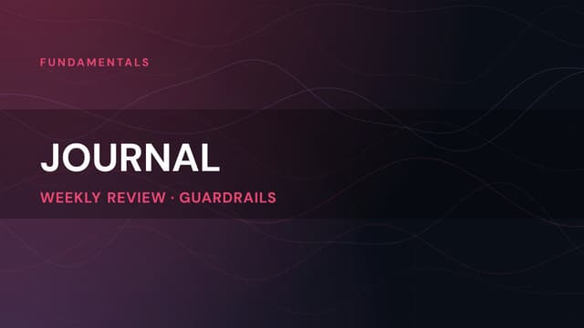 Trading Journal: The 5-Step Method + Free Template