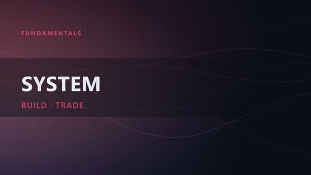 Trading System: How to Build Your Own