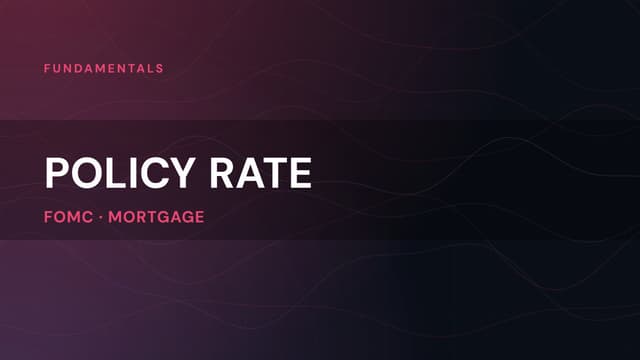 The Cost of Money: Understanding the Policy Rate