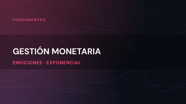 Gestión monetaria vs. gestión del riesgo
