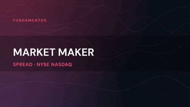 Market Maker: formación de trading gratuita
