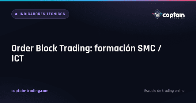 Order Block Trading: formación SMC / ICT