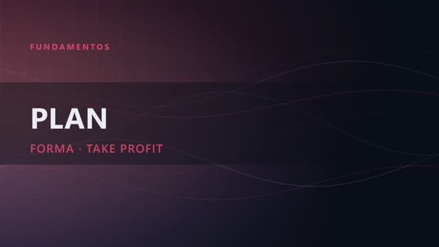 Plan de trading: la formación del Captain