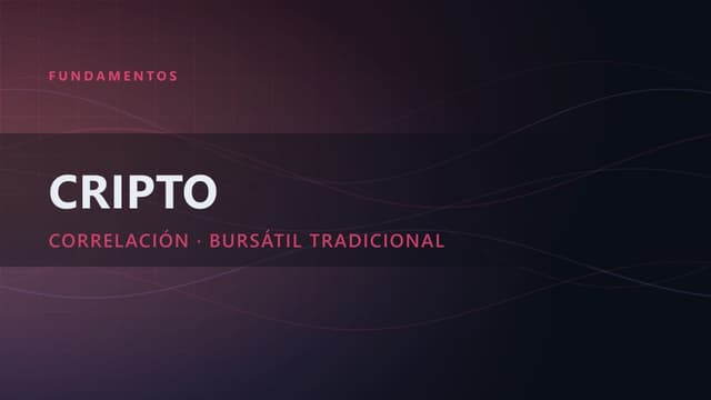 SP500 y cripto: ¿qué correlación existe?