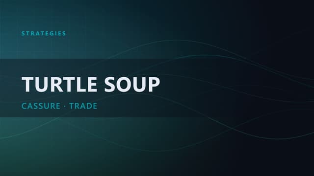 Turtle Soup : trader les fausses cassures | le Guide