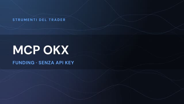 Agent Trade Kit: il MCP OKX nativo, ufficiale e open source!