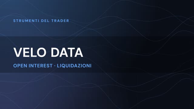 Velo Data (velo.xyz): la guida completa alla piattaforma