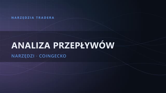 Analiza przepływów: 5 narzędzi