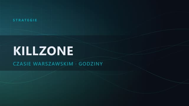 Killzones ICT: godziny w czasie warszawskim