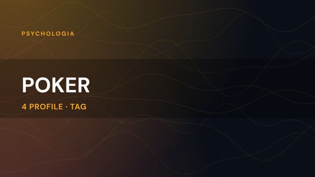 Poker i trading: gra o pieniądze jako trening?!