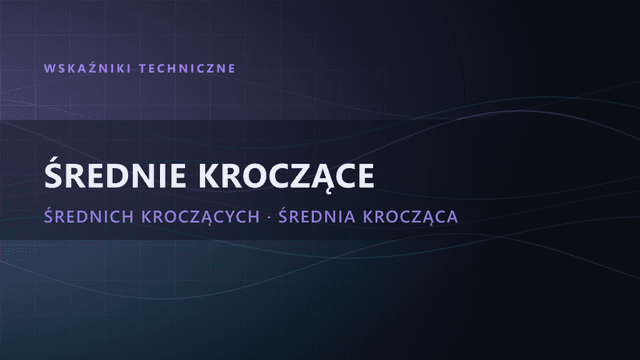 Średnie kroczące (MA i EMA) w tradingu