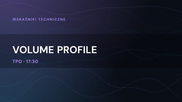 Volume Profile: wprowadzenie