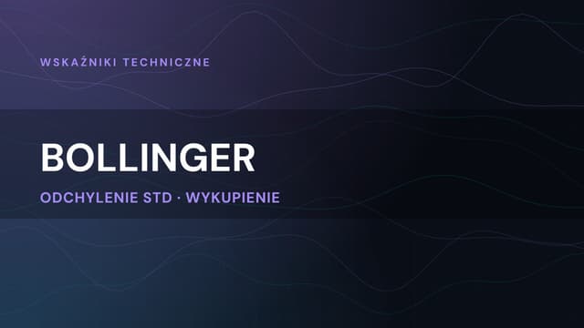 Wstęgi Bollingera w tradingu