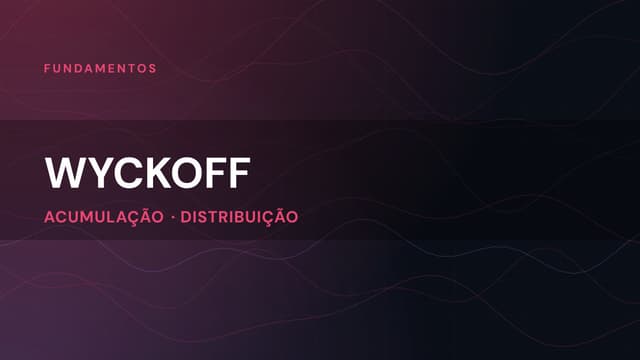 O Método Wyckoff: Um Pilar da Price Action