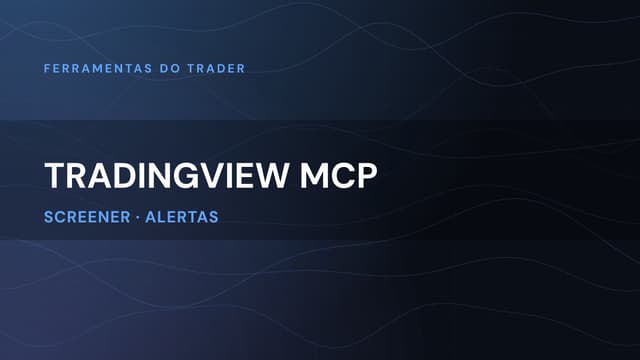 TradingView MCP oficial: conectar Claude, ChatGPT e Codex