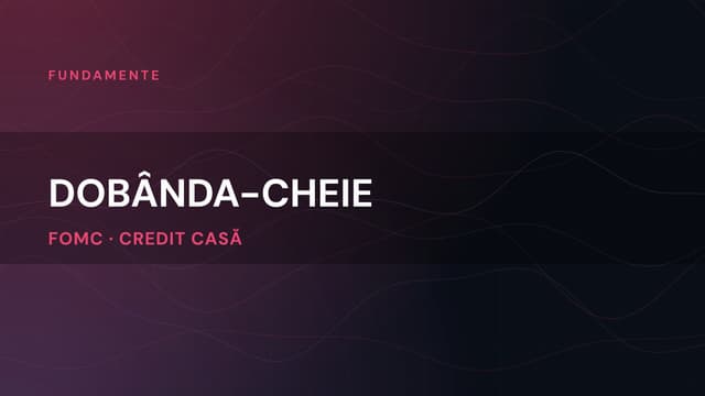 Chiria banilor: înțelegerea dobânzii-cheie