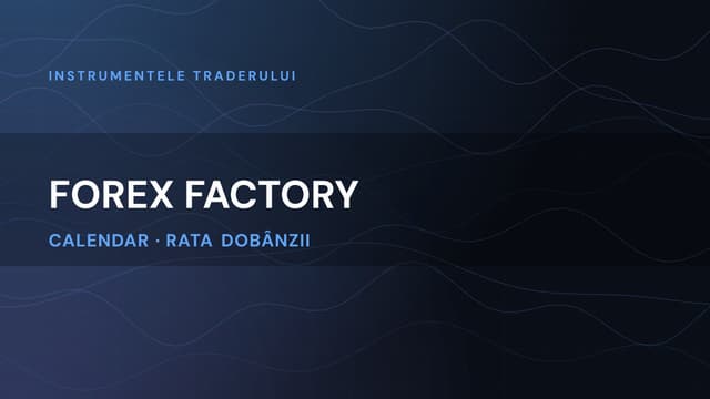Forex Factory: Ghidul Complet